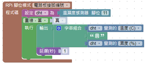 間隔時間量測溫濕度程式