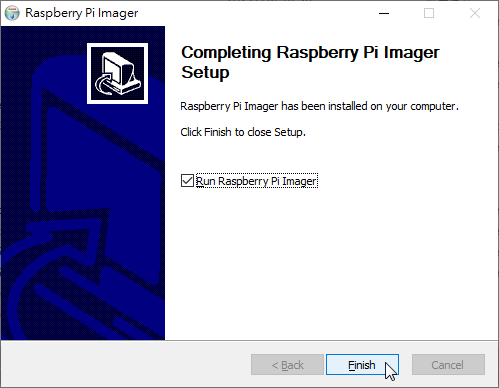Raspberry Pi Imager安裝步驟3
